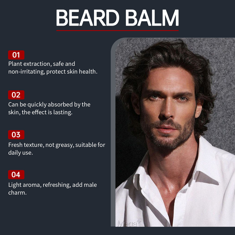 Beard Care Cream Men's Moisturizing And Cleaning