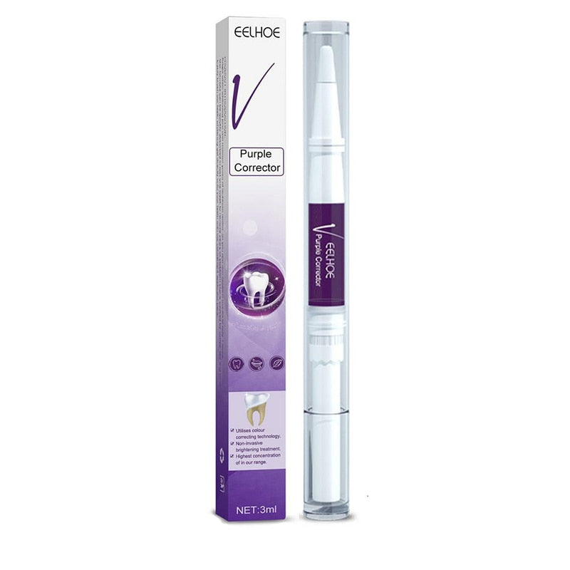 V34 Purple Safe Teeth Whitening Toothpaste