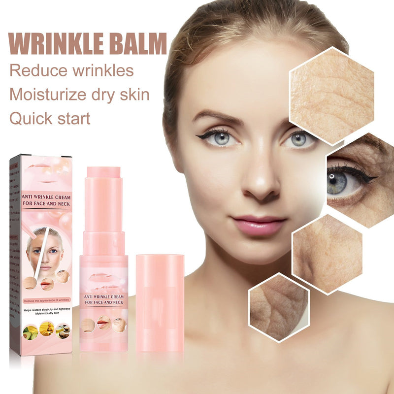 EELHOE Anti-aging Cream Stick Fade Facial Fine Lines Hydrating And Firming Anti-aging Repair Skin Care Cream Stick